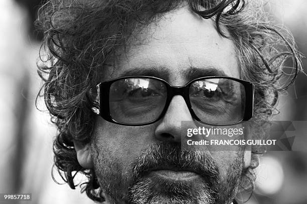 Director and president of the jury Tim Burton arrives for the screening of "Biutiful" presented in competition at the 63rd Cannes Film Festival on...