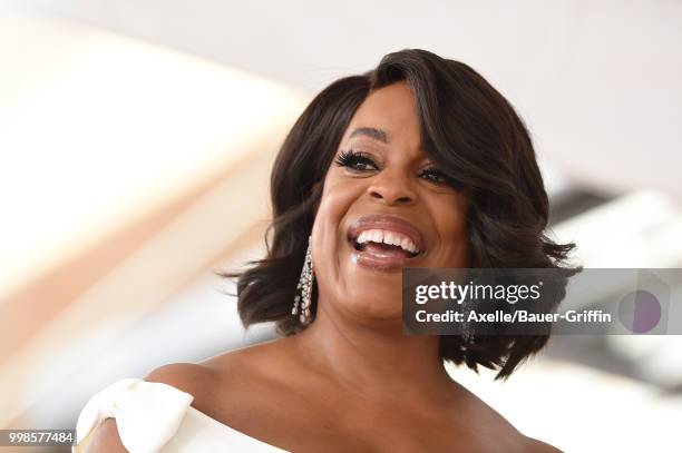 Actress Niecy Nash is honored with star on the Hollywood Walk of Fame on July 11, 2018 in Hollywood, California.