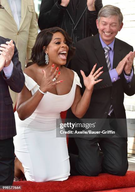 Actress Niecy Nash is honored with star on the Hollywood Walk of Fame on July 11, 2018 in Hollywood, California.