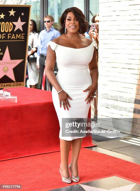 Actress Niecy Nash is honored with star on the Hollywood Walk of Fame on July 11, 2018 in Hollywood, California.