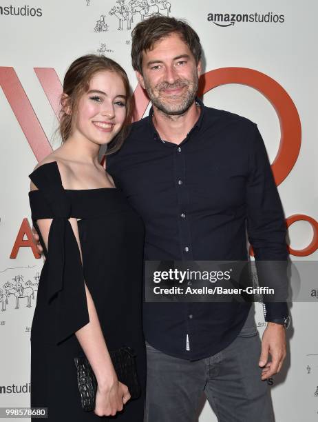 Director Mark Duplass and guest arrive at Amazon Studios premiere of 'Don't Worry, He Won't Get Far on Foot' at ArcLight Hollywood on July 11, 2018...