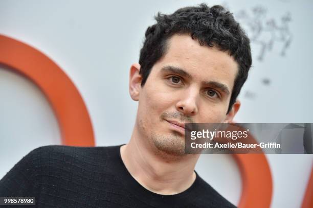 Director Damien Chazelle arrives at Amazon Studios premiere of 'Don't Worry, He Won't Get Far on Foot' at ArcLight Hollywood on July 11, 2018 in...