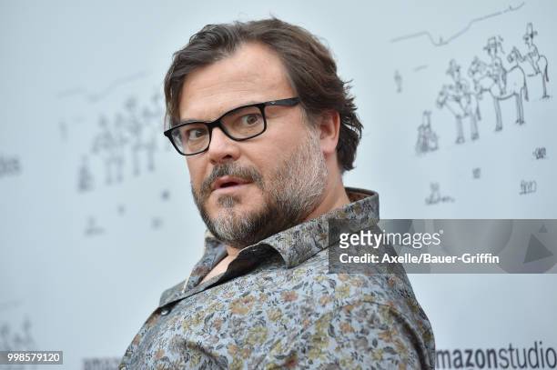 Actor Jack Black arrives at Amazon Studios premiere of 'Don't Worry, He Won't Get Far on Foot' at ArcLight Hollywood on July 11, 2018 in Hollywood,...