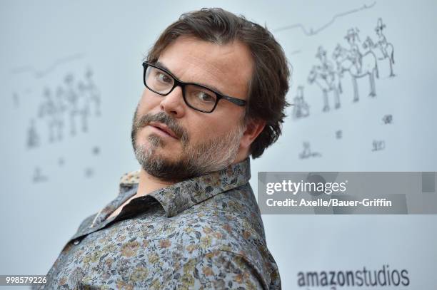 Actor Jack Black arrives at Amazon Studios premiere of 'Don't Worry, He Won't Get Far on Foot' at ArcLight Hollywood on July 11, 2018 in Hollywood,...