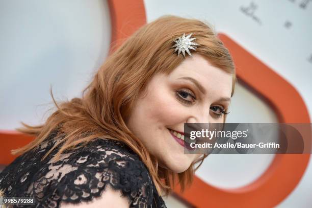 Singer Beth Ditto arrives at Amazon Studios premiere of 'Don't Worry, He Won't Get Far on Foot' at ArcLight Hollywood on July 11, 2018 in Hollywood,...