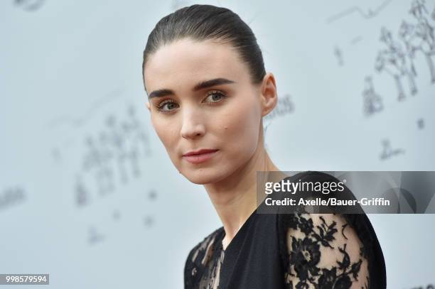 Actress Rooney Mara arrives at Amazon Studios premiere of 'Don't Worry, He Won't Get Far on Foot' at ArcLight Hollywood on July 11, 2018 in...