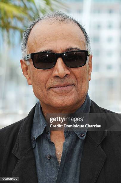 Director Abbas Kiarostami attends the 'Certified Copy' Photo Call held at the Palais des Festivals during the 63rd Annual International Cannes Film...