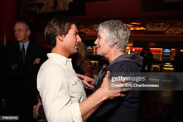 Exclusive** Tom Cruise and Kelly McGillis at the Cinematic Celebration of Jerry Bruckheimer sponsored by Sprint and AFI on May 17, 2010 at Grauman's...