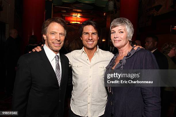 Exclusive** Producer Jerry Bruckheimer, Tom Cruise and Kelly McGillis at the Cinematic Celebration of Jerry Bruckheimer sponsored by Sprint and AFI...