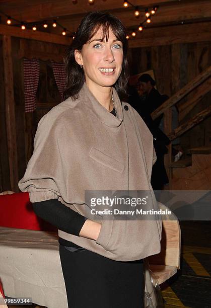 Samantha Cameron attends the launch of Winter Wonderland at Hyde Park on November 19, 2009 in London, England.