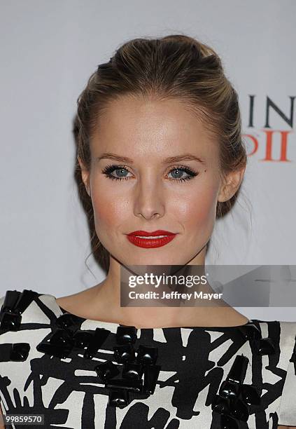 Actress Kristen Bell arrives at the Maxim And Ubisoft Celebrate The Launch Of 'Assassin's Creed II' at Voyeur on November 11, 2009 in West Hollywood,...