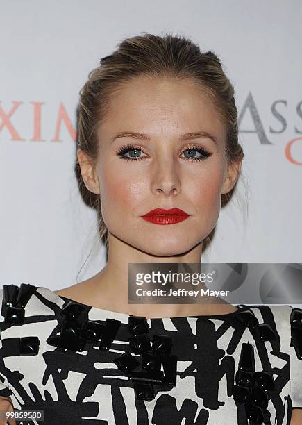 Actress Kristen Bell arrives at the Maxim And Ubisoft Celebrate The Launch Of 'Assassin's Creed II' at Voyeur on November 11, 2009 in West Hollywood,...
