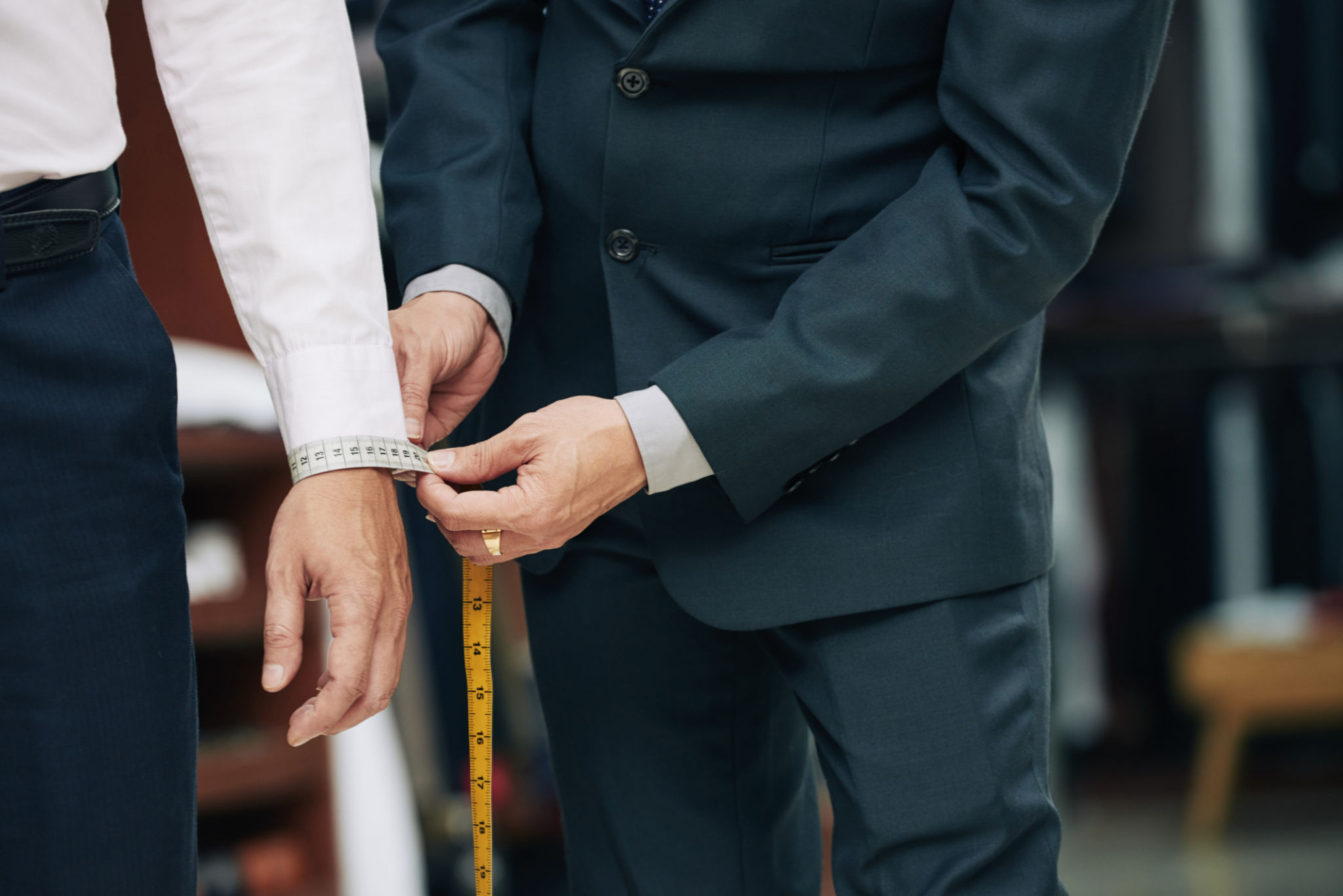 suit fitting