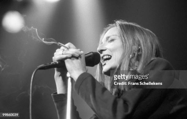 Beth Gibbons from Portishead performs live on stage at Paradiso in Amsterdam, Netherlands on May 07 1995