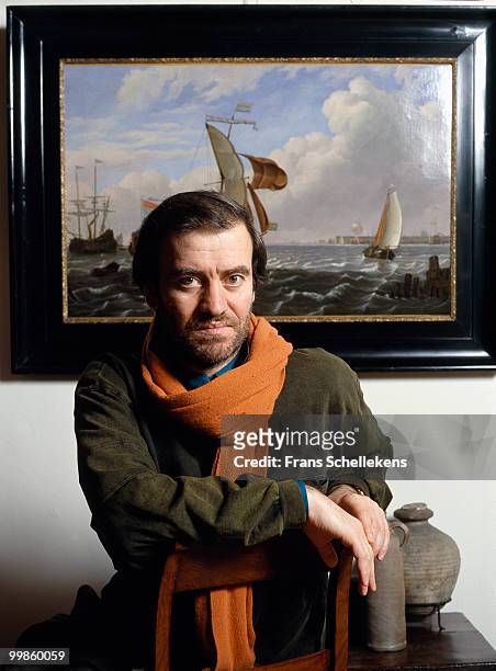 Conductor Valery Gergjev posed in an Amsterdam Museum on January 10 1994