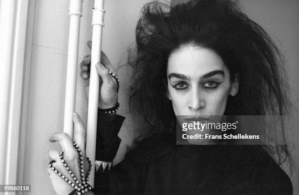Diamanda Galas posed in Amsterdam, Netherlands on January 20 1985