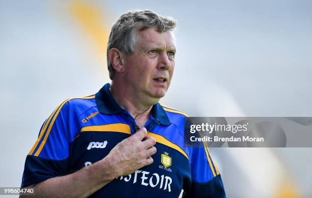 Cork , Ireland - 14 July 2018; Clare joint manager Donal Moloney during the GAA Hurling All-Ireland Senior Championship Quarter-Final match between...