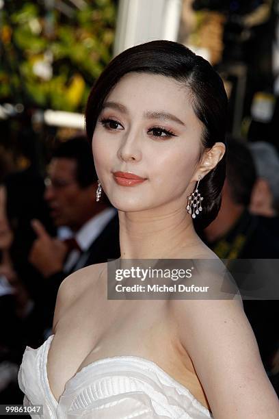 Fan Bingbing attends 'Biutiful' Premiere at the Palais des Festivals during the 63rd Annual Cannes Film Festival on May 17, 2010 in Cannes, France.