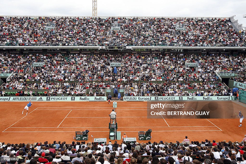 General view of the central court Philip