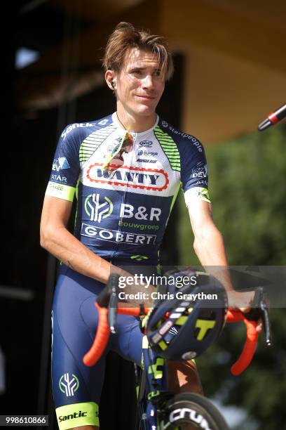 Start / Yoann Offredo of France and Team Wanty Groupe Gobert / during the 105th Tour de France 2018, Stage 8 a 181km stage from Dreux to Amiens...