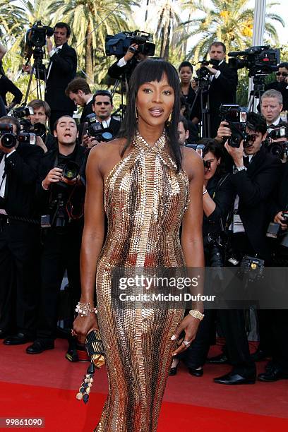 Naomi Campbell attend 'Biutiful' Premiere at the Palais des Festivals during the 63rd Annual Cannes Film Festival on May 17, 2010 in Cannes, France.