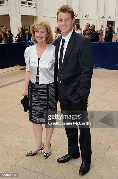 Ben McKenzie with his mother Frances Schenkkan attend the 2010 American Ballet Theatre Annual Spring Gala at The Metropolitan Opera House on May 17,...