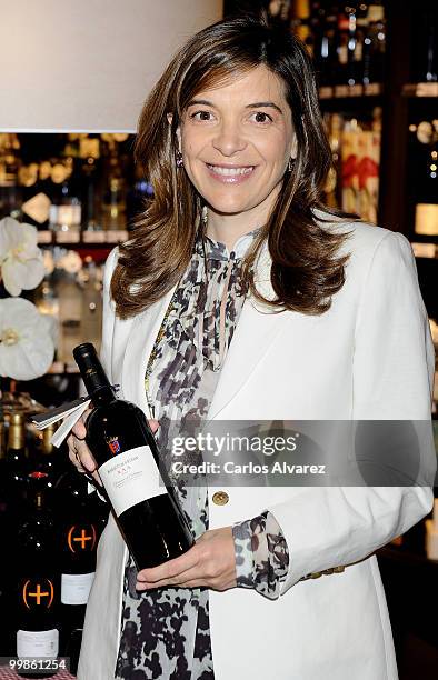 Xandra Falco Presents the new "Gourmet Space" in the El Corte Ingles store on May 18, 2010 in Madrid, Spain.