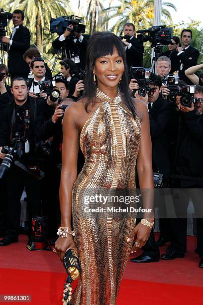 Naomi Campbell attend 'Biutiful' Premiere at the Palais des Festivals during the 63rd Annual Cannes Film Festival on May 17, 2010 in Cannes, France.