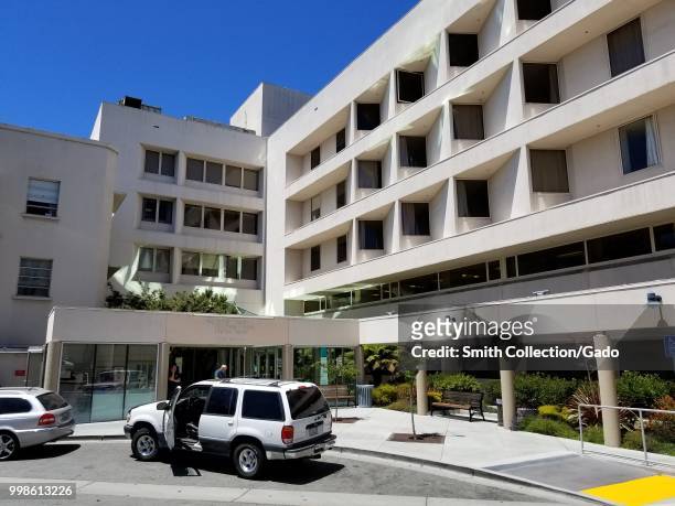 Facade of the Sutter Health Alta Bates Herrick Campus medical center, a major local hospital in Berkeley, California, July 10, 2018.
