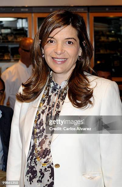 Xandra Falco Presents the new "Gourmet Space" in the El Corte Ingles store on May 18, 2010 in Madrid, Spain.