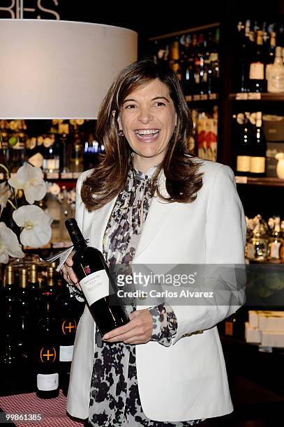 Xandra Falco Presents the new "Gourmet Space" in the El Corte Ingles store on May 18, 2010 in Madrid, Spain.