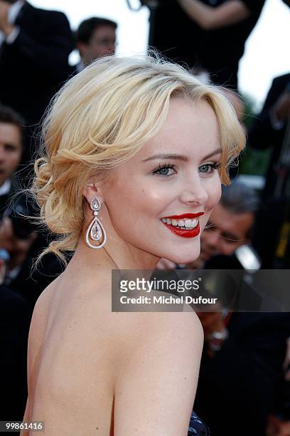 Helena Mattsson attends 'Biutiful' Premiere at the Palais des Festivals during the 63rd Annual Cannes Film Festival on May 17, 2010 in Cannes, France.