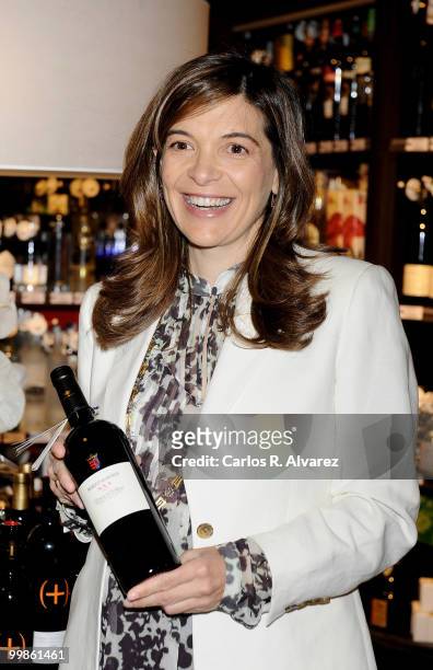 Xandra Falco Presents the new "Gourmet Space" in the El Corte Ingles store on May 18, 2010 in Madrid, Spain.