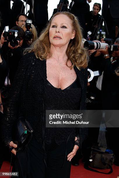 Ursula Andress attend 'Biutiful' Premiere at the Palais des Festivals during the 63rd Annual Cannes Film Festival on May 17, 2010 in Cannes, France.