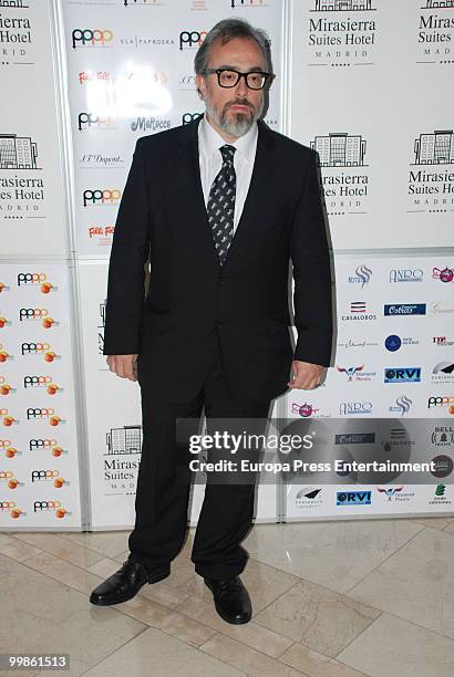 Alex de la Iglesia attends the photocall of the 'Orange and Lemon' Awards on May 17, 2010 in Madrid, Spain. This prizes awards the nicest celebrity...