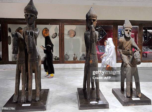 Pakistani students visit a museum in Peshawar on May 18 on International Museum Day. International Museum Day has been observed worldwide since 1977....