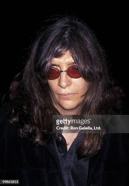 Musician Joey Ramone attends Sony Music Party for 40th Annual Grammy Awards on February 26, 1998 at the Manhattan Center in New York City.