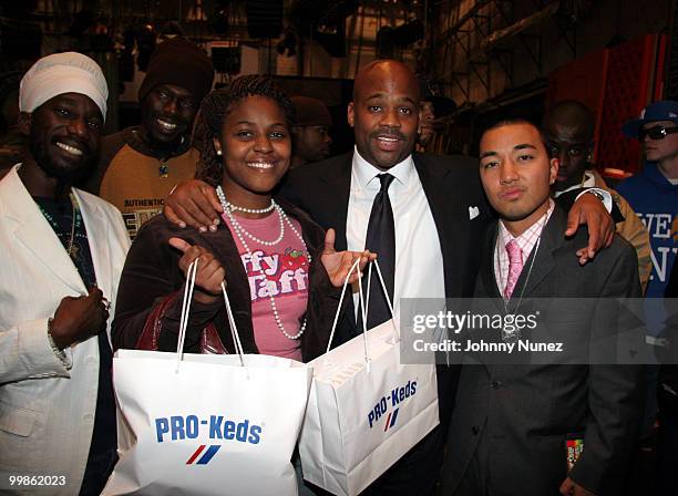 Sizzla, Latisha Martin, Damon Dash and Brian Rikuda