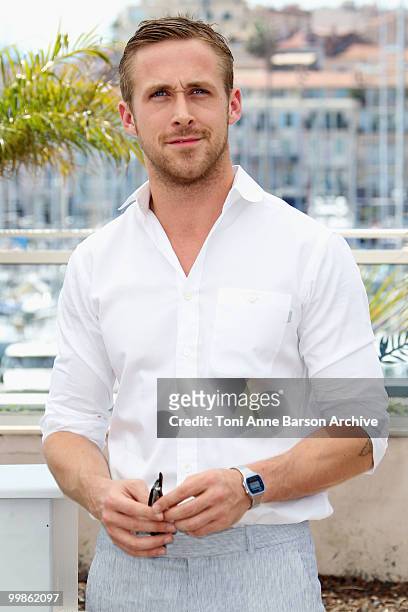 Actor Ryan Gosling attends the 'Blue Valentine' Photo Call held at the Palais des Festivals during the 63rd Annual International Cannes Film Festival...