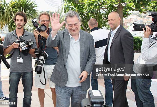 Director Stephen Frears attends the 'Tamara Drewe' Photo Call held at the Palais des Festivals during the 63rd Annual International Cannes Film...