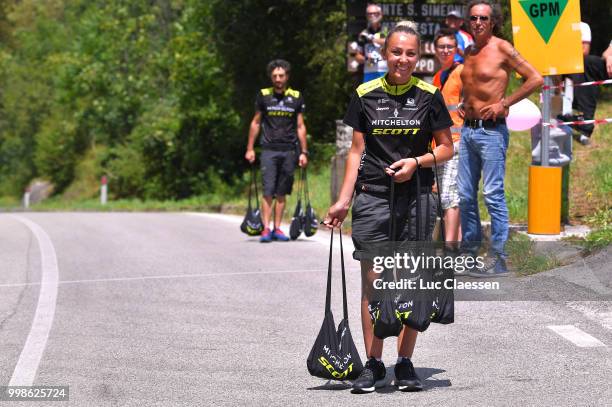 Nadia Zuccherelli of Italy / Soigneur Team Mitchelton Scott / during the 29th Tour of Italy 2018 - Women, Stage 9 a 104,7km stage from Tricesimo to...