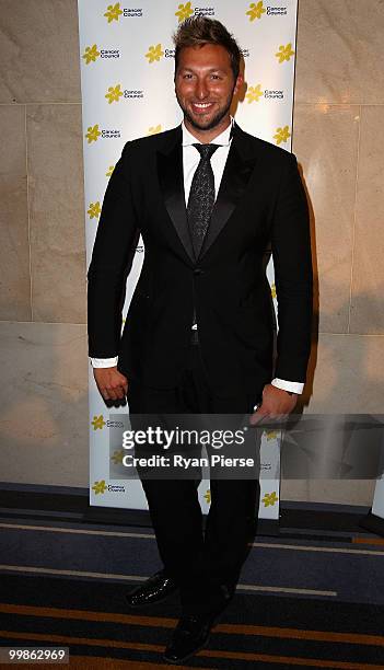 Ian Thorpe arrives at the gala dinner in aid of the Tim Cahill Cancer Fund for Children at the Hilton Hotel on May 18, 2010 in Sydney, Australia.