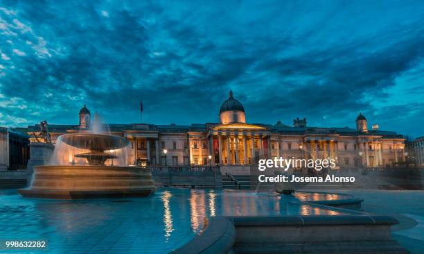 national gallery (at sunset), london - alonso stock pictures, royalty-free photos & images