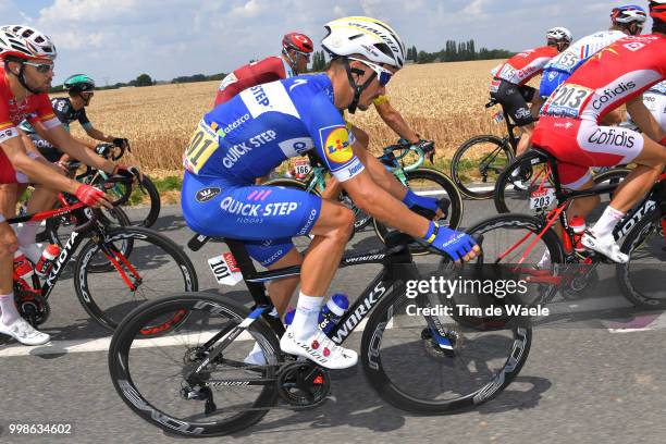 Julian Alaphilippe of France and Team Quick-Step Floors / during the 105th Tour de France 2018, Stage 8 a 181km stage from Dreux to Amiens Metropole...