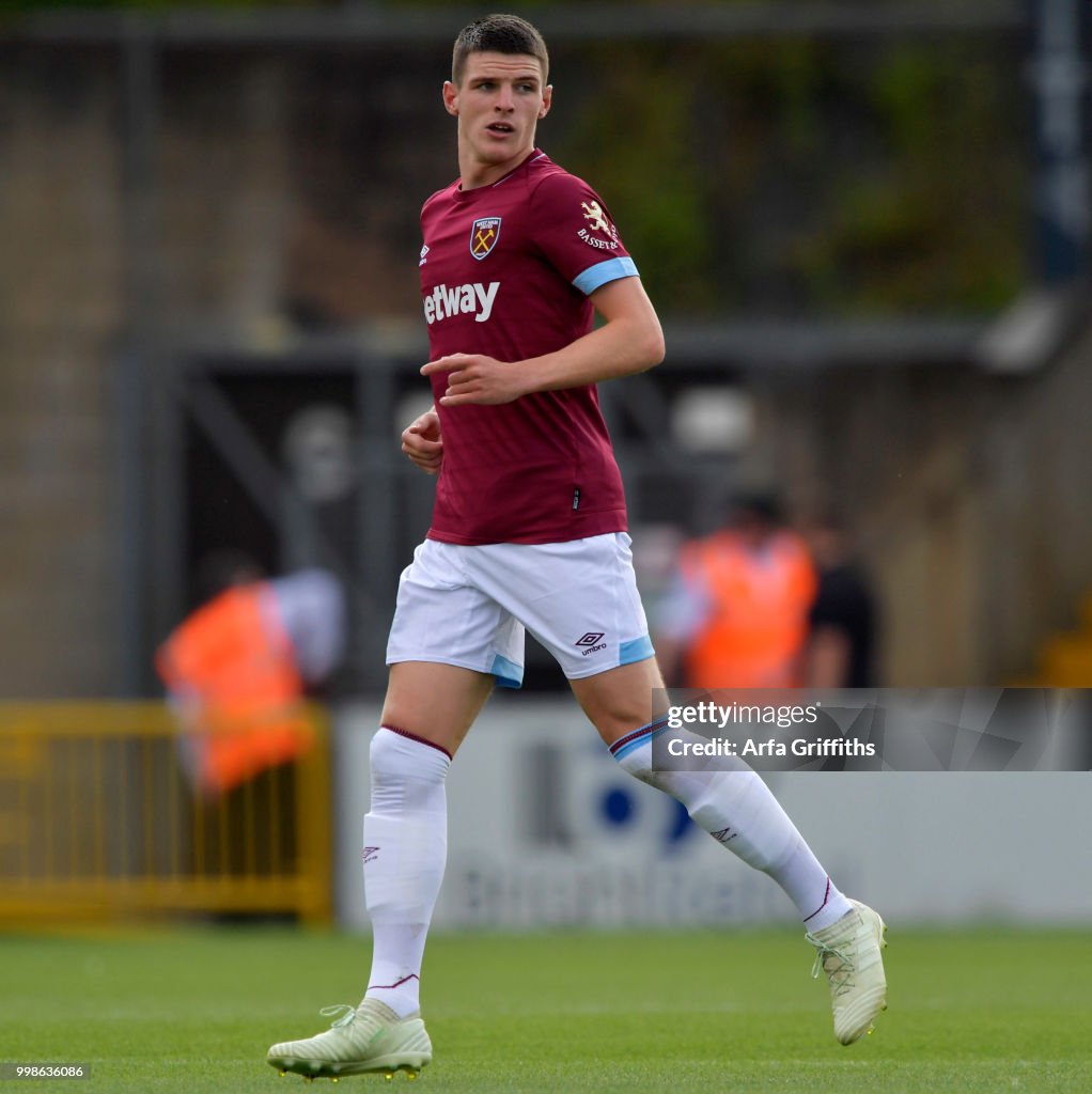Wycombe Wanderers v West Ham United - Pre Season Friendly