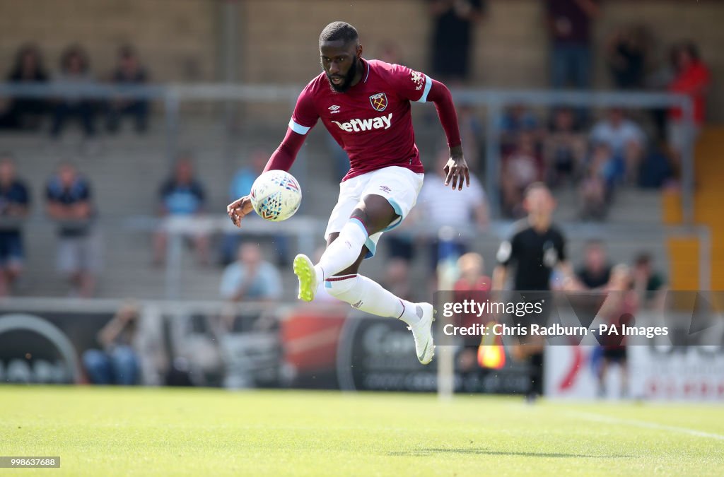 Wycombe Wanderers v West Ham United - Pre-Season Friendly - Adams Park