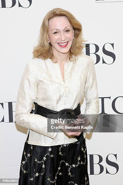 Actress Jan Maxwell attends the 2010 Tony Awards Meet the Nominees press reception at The Millennium Broadway Hotel on May 5, 2010 in New York City.