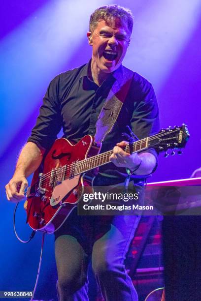 Josh Ritter performs during the Green River Festival 2018 at Greenfield Community College on July 13, 2018 in Greenfield, Massachusetts.