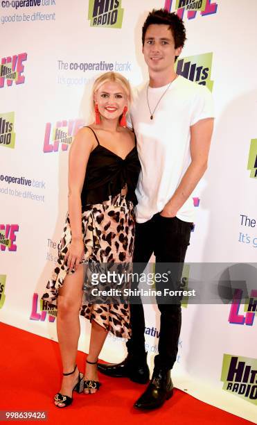 Lucy Fallon during Hits Radio Live at Manchester Arena on July 14, 2018 in Manchester, England.