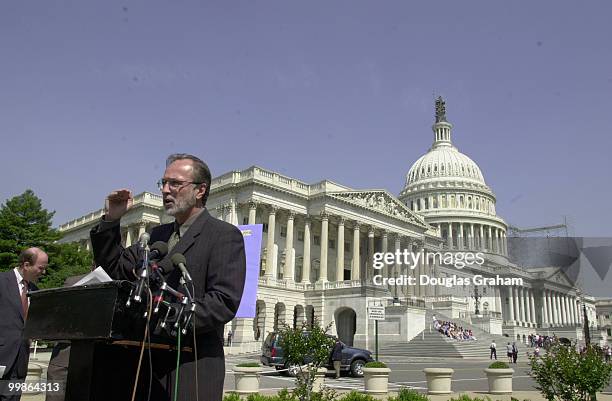 Minority Whip David E. Bonior,D-Mi., during a press conference on China PNTR.